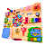 Painel Sensorial 22 Atividades Montessori Eduativo - 55x80cm - Imagem 4
