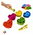 Jogo Coordenação Motora Sensorial Cores + Pinça E Pompons - Imagem 3