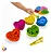 Jogo Coordenação Motora Sensorial Cores + Pinça E Pompons - Imagem 1