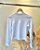 Blusa Basic Gola Alta Branca- P/M - Imagem 2