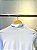 Blusa Basic Gola Alta Branca- P/M - Imagem 3
