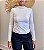 Blusa Basic Gola Alta Branca- P/M - Imagem 1