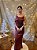 Vestido Longo Marsala - M - Imagem 3