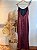 Vestido Longo Marsala - M - Imagem 11