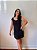 Vestido Canelado Preto - M - Imagem 1