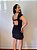 Vestido Canelado Preto - M - Imagem 2