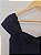 Vestido Canelado Preto - M - Imagem 4