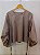 Blusa Bufante Marrom - M/G - Imagem 6