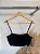 Cropped Linho Preto - M - Imagem 3