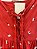 Vestido Vermelho Floral - M - Imagem 6