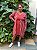 Conjunto Vestido Cardigan Listras - GG - Imagem 1