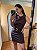 Vestido Tubinho Marrom - M - Imagem 2