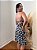 Vestido Curto Floral Preto - P - Imagem 2