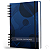 Caderno De Anotações -200 Pg- Coleção Geo - Circle Blue - Imagem 1