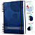Caderno De Anotações -200 Pg- Coleção Geo - Circle Blue - Imagem 2