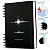 Caderno De Anotações Capa Dura Coleção Black Ritmo Vibração - Imagem 2