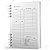 Planner Visão Semanal e Mensal Capa Dura  Coleção Cute Bloom - Imagem 6