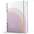 Planner Visão Semanal Mensal Capa Dura Coleção Cute Rainbow - Imagem 1