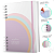 Planner Visão Semanal Mensal Capa Dura Coleção Cute Rainbow - Imagem 2