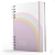 Planner Visão Semanal Mensal Capa Dura Coleção Cute Rainbow - Imagem 1