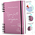 Caderno Planner Devocional Com Capa Dura Forte e Corajosa - Imagem 2