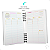 Agenda Planner Visão Semanal e Mensal C/ Capa Dura Floresça - Imagem 4