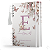Caderneta de Vacinação Menina Delicate Personalizado C/ nome Floral - Imagem 1