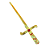 Athame Dourado - Imagem 1