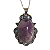 Colar em Cristal - Ametista / Obsidiana - Imagem 1