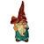 Gnomo Welcome com Cogumelo - Imagem 1