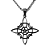 Colar Nó da Bruxa com Pentagrama - Imagem 1