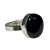 Anel Obsidiana Oval - Imagem 1