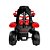 Quadriciclo Elétrico Infantil 6v Com Empurrador Dirigível, Apoio Para Os Pés, Sons e Luzes Unitoys - Imagem 5