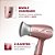Secador de Cabelos Mondial Travel Golden Rose SC47GR 1.200W Tourmaline Íon Bivolt - Imagem 4