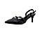 Sapato salto fino sling Back Preto Mariotta - Imagem 2