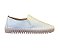 Tênis slip on couro  Of white - Imagem 1