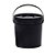 BALDE PLASTICO C TAMPA BRANCO 3,6L PP - Imagem 1