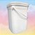 BALDE BRANCO QUADRADO 20L - Imagem 1