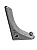 Kit 5 Ponteiras Unhas Sulcador Plantadeira John Deere - Ax10308 - Imagem 3