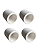 KIT 4 CAMISAS DE CERAMICA JP40 JP75 JP100 - 423517 / 423.517 - Imagem 1