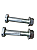 2 Parafusos Aro Traseiro Trator Massey Ferguson 5/8x3 (peso) - Imagem 4