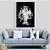 Quadro Decorativo Leão de Judá Cruz Yeshua Black - Imagem 6