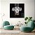 Quadro Decorativo Leão Cruz Luxo 80x80cm - Imagem 4