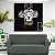 Quadro Decorativo Leão Cruz Luxo 80x80cm - Imagem 6