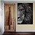 Quadro Decorativo Lion Of Judah Black Metade Rosto para Sala - Imagem 6