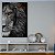 Quadro Decorativo Lion Of Judah Black Metade Rosto para Sala - Imagem 5