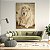 Quadro Decorativo Leão de Judá Albino Deitado p/ Sala Quarto - Imagem 1