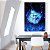 Quadro Decorativo Bitcoin Blue Luxo Escritório Sala - Imagem 4