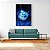 Quadro Decorativo Bitcoin Blue Luxo Escritório Sala - Imagem 3