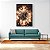Quadro Decorativo Bitcoin Dourado Luxo Escritório Sala - Imagem 3